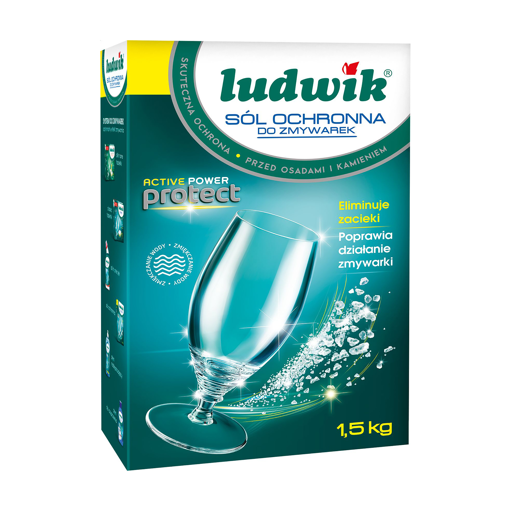 Сіль для посудомийних машин Ludwik, 1.5 кг